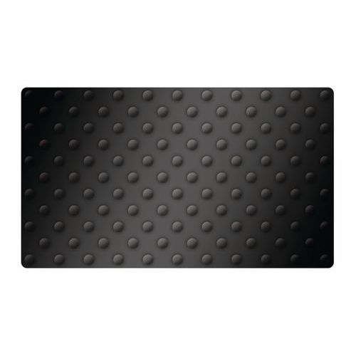 Dalle Podotactile En Caoutchouc 1.2 420x800 Mm Noir