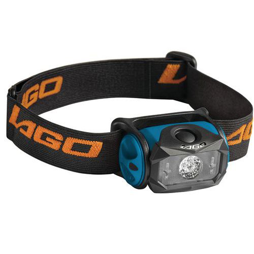 Lampe frontale BXR1.0 - 3 intensités - Lago Lampe frontale BXR1.0 - 3 intensités - Lago