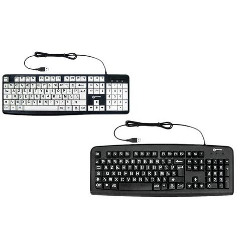 Clavier PC - Blanc - Geemarc France