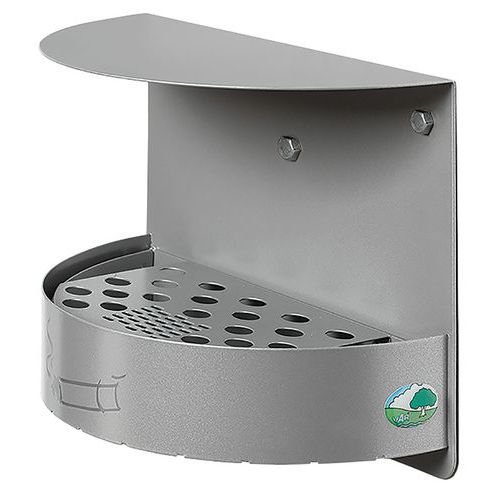 Cendrier Mural Argent