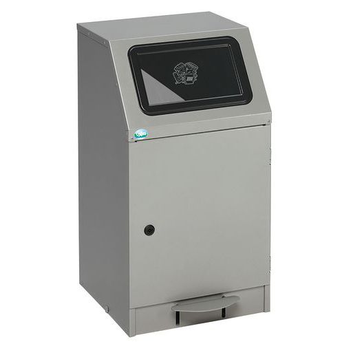 Poubelle Tuv à Pédale 45l - Argent