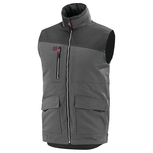 Body-warmer Hammer Gris/noir T2
