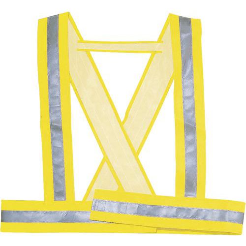 Baudrier De Signalisation Jaune Fluorescent Taille M - Homme