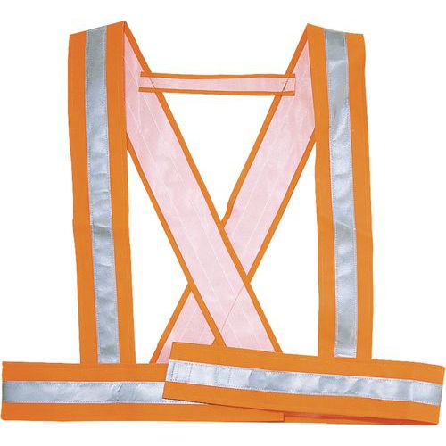 Baudrier De Signalisation Orange Fluorescent Taille M - Homme