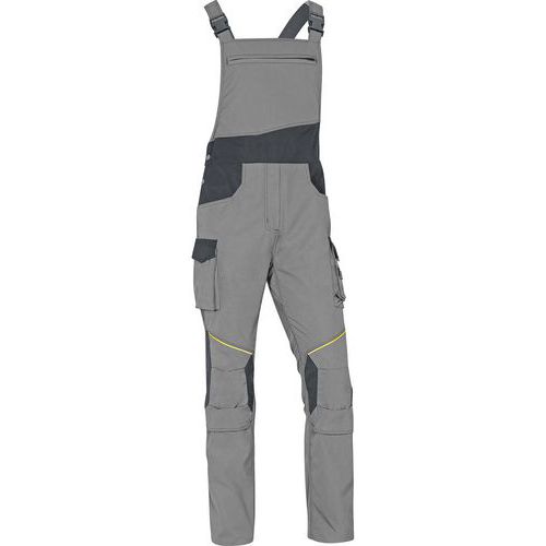 Salopette De Travail Mach2 Polyester Coton Gris-gris L