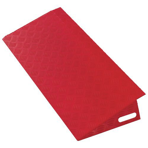 Rampe De Seuil En Aluminium Alucolor 54 Cm Rouge