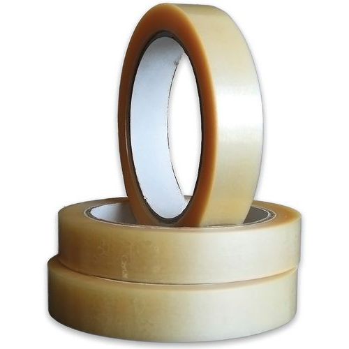 Adhésif PP Acrylique Transparent 15mm x 66m - Idéal pour cartons et emballages