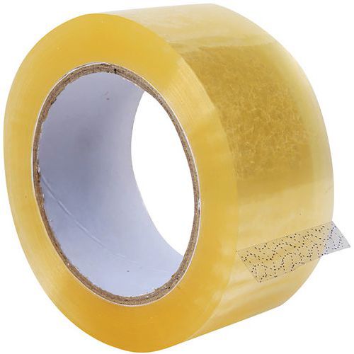 Ruban adhésif polypropylène Hot Melt transparent 72mm x 100m - Fermeture robuste cartons et emballages