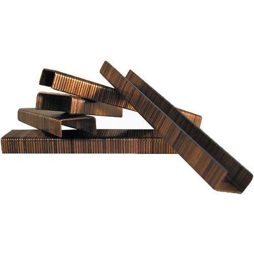 Agrafes P51-5 Métal - 10000 Agrafes/Boîte - Hauteur 5mm - Pour marteau agrafeur Rapid A19