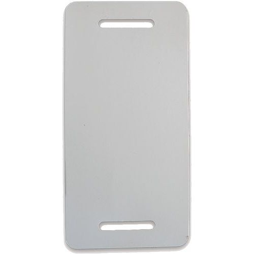 BBA Emballages - Étiquette plastique PVC rectangle 110x55mm - Lot de 1000 - Idéal pour marquage professionnel