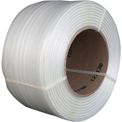 BBA Emballages - Feuillard Composite 160mm - 850m - 425kg Résistance - Idéal pour Emballage Sécurisé