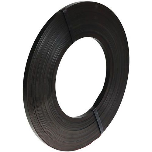 Feuillard Laqué Noir Lrw 125 X 05 Mm Galette De 18 Kg