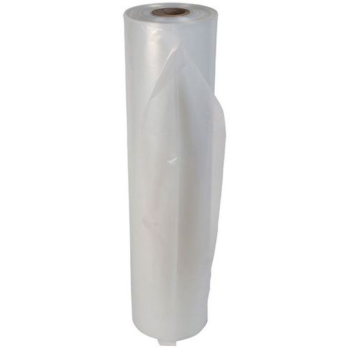 Gaine rétractable polyéthylène 110 μm - 1250 x 525 mm - Transparente - Pour palettes 1000x1200 mm