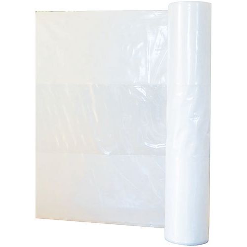 Housse thermorétractable transparente 110 μm pour palette 1200 x 800 mm - Protection optimale