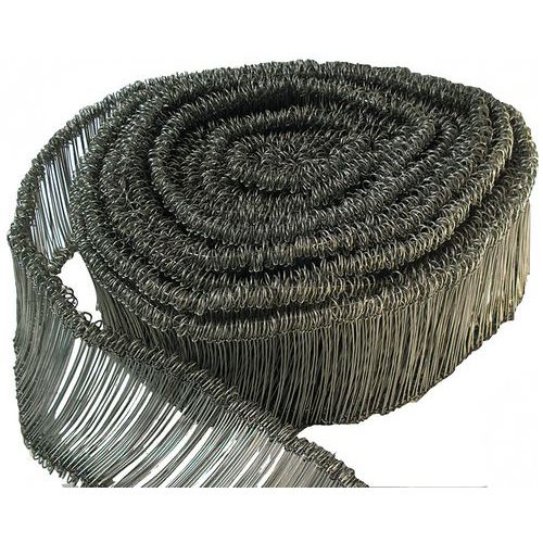 Lot de 5000 - Liens À Boucles Métalliques 18 Cm Pour La Fermeture De Sac