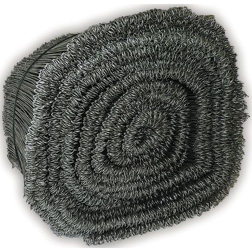 Liens à boucles métalliques 34 cm pour fermeture de sac - Acier résistant - Idéal pour vos créations