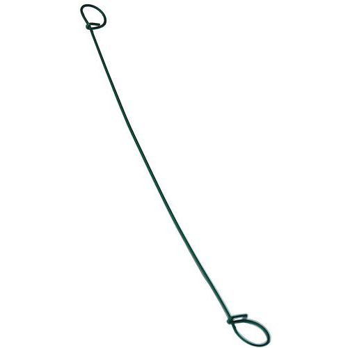 Lot de 5000 - Liens Plastifiés Vert N°6 L 22 Cm Pour La Fermeture De Sac