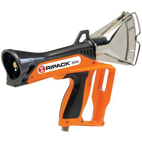 Pistolet de thermo-rétraction Ripack 3000 - 55 kW - 1.2 kg - Tuyau 8 m - Idéal pour emballage industriel