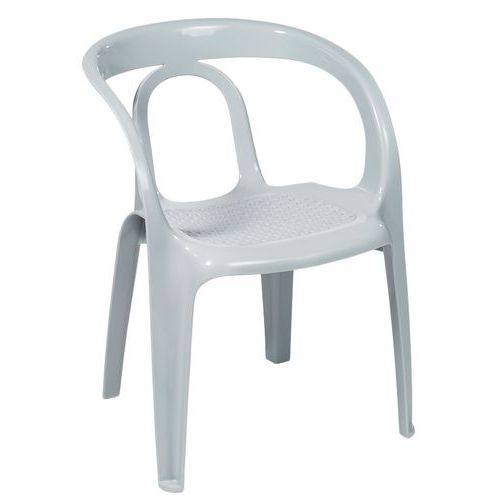 Chaise Résine Tango Gris Clair