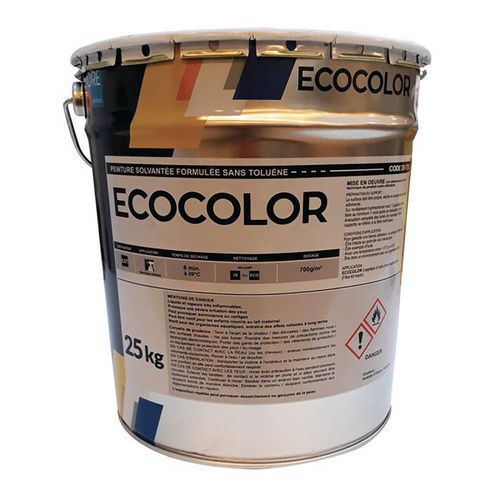 Peinture bleue stationnement PMR 25 kg - Marquage au sol pour accessibilité handicapé