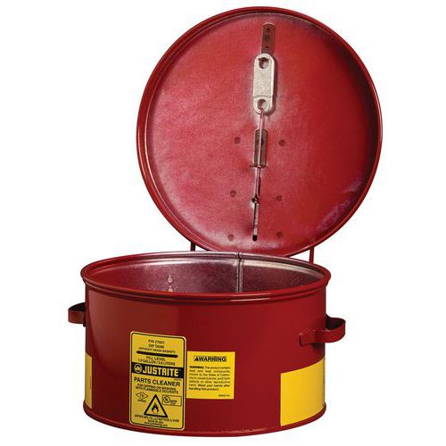 Cuves De Trempage De Sécurité 238 X 140 Rouge 27601