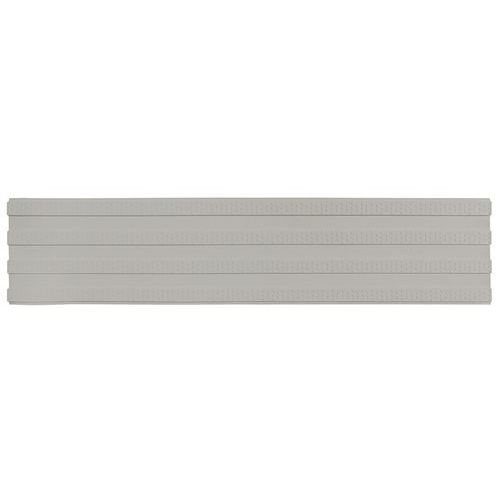 Rail de guidage PMR LIGNE Gris - Résine Antidérapante 1000mm - Fixation à coller - Accessibilité Handicapés