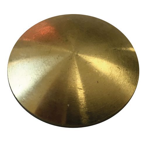 Lot de 150 - Plot Podotactile Adhésif En Laiton Brut Lisse