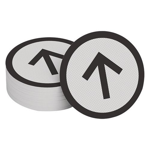 Lettrage Pour Contremarche Flèche Noir