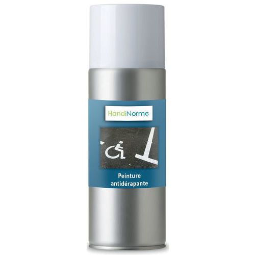 Peinture aérosol antidérapante bleue - 0.7 kg - Idéale pour surfaces accessibles aux personnes handicapées