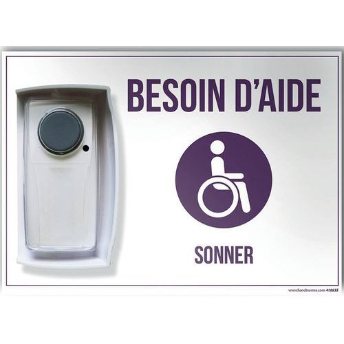 Kit Carillon d'appel UNIK n 16 besoin d'aide Horizontal Kit Carillon d'appel UNIK n 16 besoin d'aide Horizontal