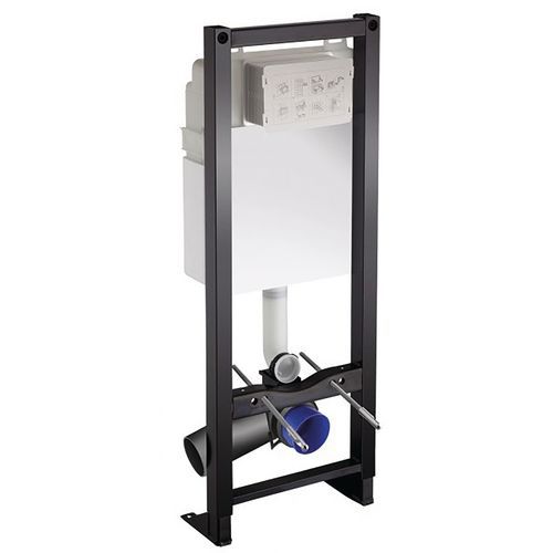 Bati-support autoportant avec réservoir 3/6L pour cuvette suspendue Bati-support autoportant avec réservoir 3/6L pour cuvette suspendue