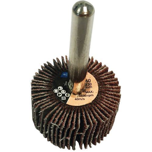 Roue à Lamelles Sur Tige 40x20x6mm Gr.80