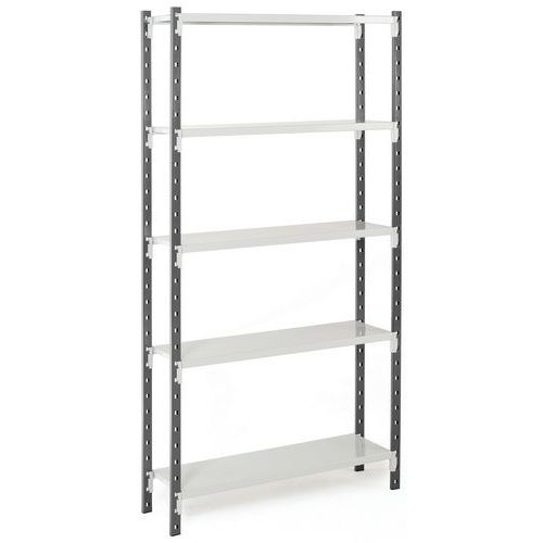 Manorga - Combi-Flip Kit Départ 5 Niveaux - 2000x1250x366mm - Acier Époxy Gris