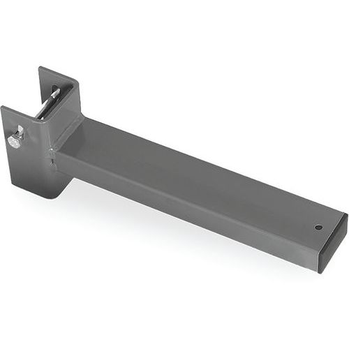 Manorga - Bras Cantilever Mi-lourd - 80x40x1200mm - Acier Époxy Anthracite - Montage Facile
