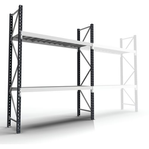 Manorga - Rayonnage Epsivol Départ 2 Niveaux - 2000x2700x1000mm - Charge 3000kg - Galvanisé