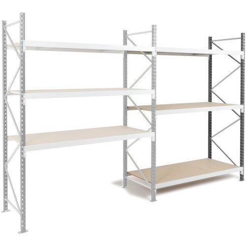 Manorga - Rayonnage Epsivol Suivant 3 N - 2000x1500x800mm - Charge 470kg/niveau - Aggloméré