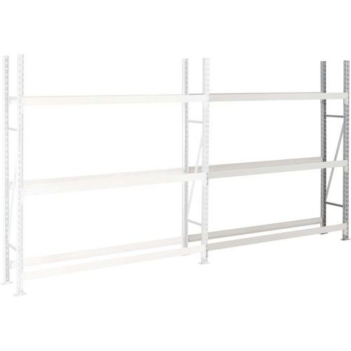 Manorga - Rayonnage pour pneus Epsivol - 3 niveaux 2000x1800x400mm - Charge 240kg/niveau - Acier Epoxy