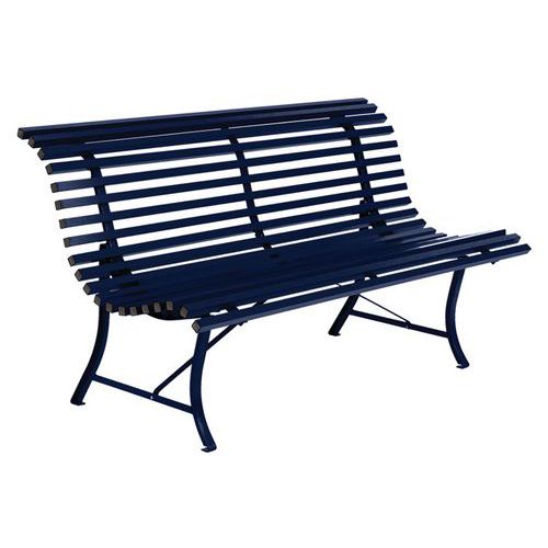 Banc Louisiane 150 Cm Bleu Abysse