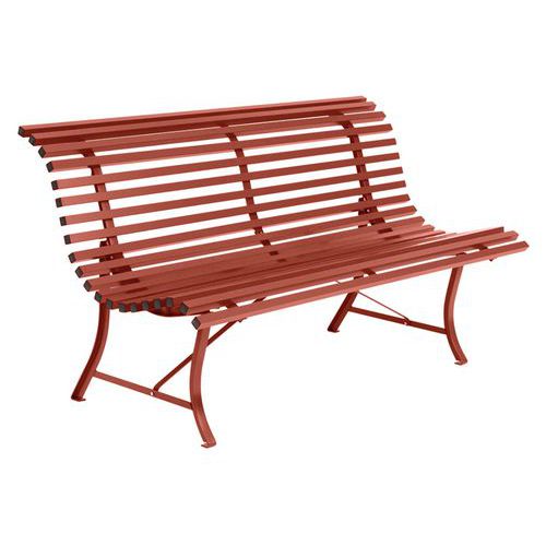 Banc Louisiane 150 Cm Ocre Rouge