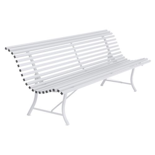 Banc Louisiane 200 Cm Blanc Coton