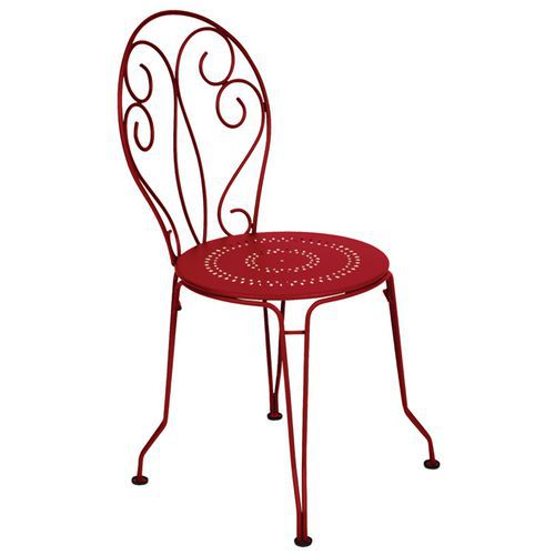 Chaise Montmartre Coquelicot