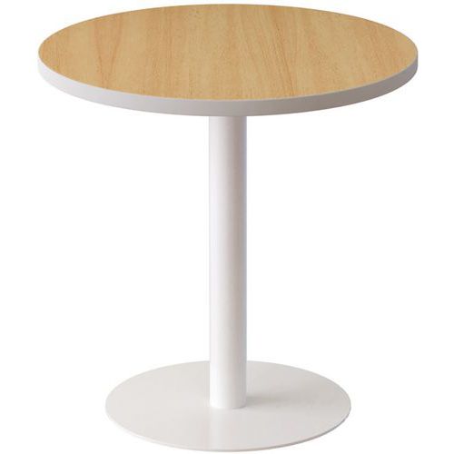 Table Basse Easydesk Ã˜ 60 Cm Plateau Hêtre