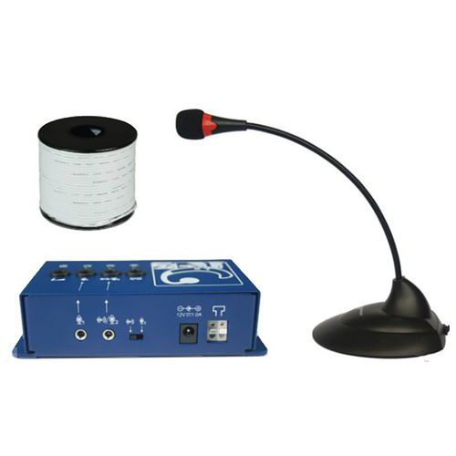 Kit boucle magnétique pour surface jusqu'à 50 m Kit boucle magnétique pour surface jusqu'à 50 m