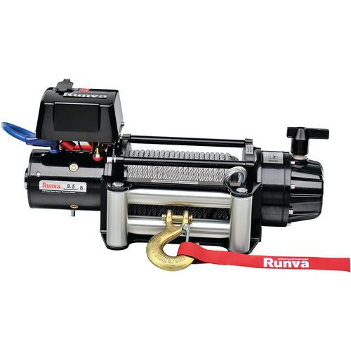 Treuil Électrique De Véhicule 12 V - Force 4309 Kg - Huchez
