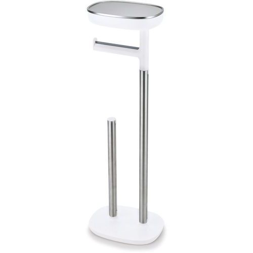 Support Rouleaux Toilette Easystore Butler Plus - Argent