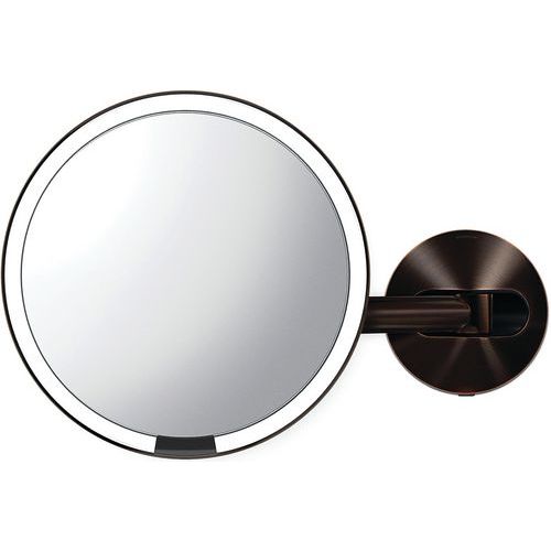 Miroir à Capteur Mural - Alimentation Secteur - Bronze