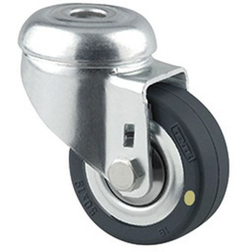 Roulette Pivotante Agila Trou De Fixation 2470dyk100p30-11