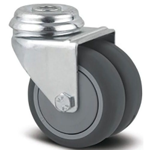 Roulette Pivotante Agila Twin Trou Fixation 2970uak050p30-11