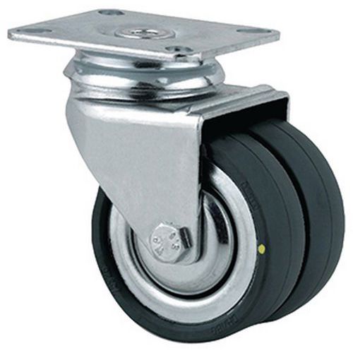 Roulette Pivotante Agila Twin Montage Plaque 2970dyk050p40