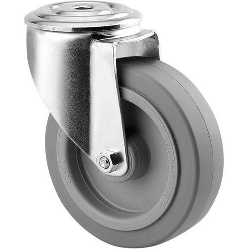 Roulette Pivotante Alpha Trou De Fixation 3470ufr160p30-13